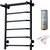 Полотенцесушитель электрический Тругор Пэк сп 6 ВГП с полкой П6 400х800 мм, чёрный (возможность скрытого подключения) 00-00043651 фото 