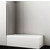 Шторка для ванны WasserKraft Berkel 80 см 48P01-80, хром/прозрачное -  Шторка для ванны WasserKraft Berkel 80 см 48P01-80, хром/прозрачное фото