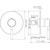 Смеситель для душа WasserKraft Wern 4251, никель - 3 Смеситель для душа WasserKraft Wern 4251, никель фото 3