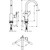 Смеситель для раковины Hansgrohe Rebris S 72536000 фото 7