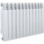 Радиатор Azario AL500/100/12 960х585 мм (12 секций) белый фото 