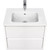 Тумба подвесная с раковиной Акватон Римини 60 см 1A2266K1RN010, белый глянцевый фото 5