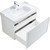 Тумба подвесная с раковиной Cezares GIUBILEO-800-1C-SO-BL 80 см, Bianco Lucido фото 6