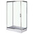 Душевое ограждение Loranto 120x80 см CS-8021S (CS-8706), хром/прозрачное фото 