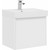 Тумба подвесная с раковиной Aquanet Nova Lite 60 см 242574 (1 ящик) белый, Цвет фасада: белый фото 4