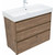 Тумба напольная с раковиной Aquanet Nova Lite 100 см 302480 (3 ящика) дуб рустикальный, Цвет фасада: тёмное дерево - 5 Тумба напольная с раковиной Aquanet Nova Lite 100 см 302480 (3 ящика) дуб рустикальный, Цвет фасада: тёмное дерево фото 5
