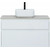Тумба подвесная со столешницей Aquanet Nova Lite 100 см 242581 (2 ящика) белый, Цвет фасада: белый фото 6