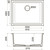 Кухонная мойка Omoikiri Okinoshima 61-U/I BL 4997063, чёрный, Цвет производителя: чёрный - 2 Кухонная мойка Omoikiri Okinoshima 61-U/I BL 4997063, чёрный, Цвет производителя: чёрный фото 2
