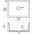 Кухонная мойка Omoikiri Mikura 61 WH 4997068, белый, Цвет производителя: белый - 4 Кухонная мойка Omoikiri Mikura 61 WH 4997068, белый, Цвет производителя: белый фото 4