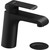 Смеситель для раковины Ravak Flat - FL 013.20 X070172, чёрный матовый фото 