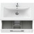 Тумба подвесная с раковиной Cersanit Lara 80 см 64137, 2 ящика, белый - 11 Тумба подвесная с раковиной Cersanit Lara 80 см 64137, 2 ящика, белый фото 11