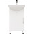 Тумба напольная с раковиной Mirsant Оптима 50 см, белый -  Тумба напольная с раковиной Mirsant Оптима 50 см, белый фото