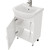 Тумба напольная с раковиной Mirsant Оптима 55 см, белый фото 3