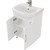 Тумба напольная с раковиной Mirsant Оптима 60 см, белый фото 3