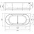 Ванна акриловая Радомир Вальс 200x100 см с каркасом (в комплекте каркас и сифон), Размер - мм: 2000х1000 - 7 Ванна акриловая Радомир Вальс 200x100 см с каркасом (в комплекте каркас и сифон), Размер - мм: 2000х1000 фото 7