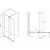 Душевая перегородка Abber Komfort 120 см AG09120 (стекло 8 мм), хром/прозрачное - 7 Душевая перегородка Abber Komfort 120 см AG09120 (стекло 8 мм), хром/прозрачное фото 7