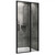 Душевая дверь Abber Sonnenstrand 120 см AG04120BS, черный/прозрачное, Цвет стекла: прозрачное, Цвет профиля: чёрный, Размер - мм: 1200 фото 