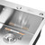 Кухонная мойка Gerhans K35050 1 мм, нержавеющая сталь, Цвет производителя: нержавеющая сталь - 4 Кухонная мойка Gerhans K35050 1 мм, нержавеющая сталь, Цвет производителя: нержавеющая сталь фото 4