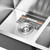Кухонная мойка Gerhans K37843-S 1 мм, нержавеющая сталь, Цвет производителя: нержавеющая сталь - 3 Кухонная мойка Gerhans K37843-S 1 мм, нержавеющая сталь, Цвет производителя: нержавеющая сталь фото 3
