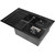 Кухонная мойка Gerhans K37851B-R 1 мм, PVD графит R, Цвет производителя: графит -  Кухонная мойка Gerhans K37851B-R 1 мм, PVD графит R, Цвет производителя: графит фото