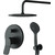 Душевая система для душа Am.Pm X-Joy FB85A1RH02, черный, Цвет производителя: чёрный -  Душевая система для душа Am.Pm X-Joy FB85A1RH02, черный, Цвет производителя: чёрный фото