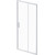 Дверь душевая Am.Pm Gem Solo 100х195 см W90G-100-1-195MT, хром/прозрачное фото 