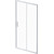 Дверь душевая Am.Pm Gem Solo 110х195 см W90G-110-1-195MT, хром/прозрачное фото 