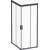 Душевое ограждение Am.Pm Gem S 100х80 см W93G-404-100280-BT, черный/прозрачное -  Душевое ограждение Am.Pm Gem S 100х80 см W93G-404-100280-BT, черный/прозрачное фото