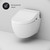 Унитаз подвесной Am.Pm Awe Clean Care C111739SC с электронной крышкой-биде фото 11