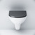 Унитаз подвесной Am.Pm GemFlashClean C901700SCmb с сиденьем микролифт - 6 Унитаз подвесной Am.Pm GemFlashClean C901700SCmb с сиденьем микролифт фото 6
