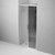 Дверь душевая Am.Pm Gem Solo 100х195 см W90G-100-1-195MG, хром/тонированное фото 6