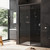 Дверь душевая Am.Pm Gem Solo 120х195 см W90G-120-1-195BG, черный/тонированное фото 2