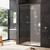 Дверь душевая Am.Pm Gem Solo 120х195 см W90G-120-1-195BM, черный/матовое фото 2