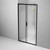 Дверь душевая Am.Pm Gem Solo 110 см W90G-110-1-195BM чёрный/матовое фото 6