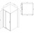 Душевое ограждение Am.Pm Gem 90x90 см W90G-404-090MT, хром/прозрачное - 14 Душевое ограждение Am.Pm Gem 90x90 см W90G-404-090MT, хром/прозрачное фото 14