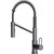 Смеситель для кухни Omoikiri Mikawa 2 PLUS-SB GM 4994454, вороненая сталь фото 