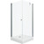 Душевое ограждение Triton Форта 90x90 см, хром/прозрачное фото 