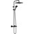 Душевая стойка с термостатом Hansgrohe Vernis Shape Showerpipe 240 1jet 26427670, черный матовый -  Душевая стойка с термостатом Hansgrohe Vernis Shape Showerpipe 240 1jet 26427670, черный матовый фото
