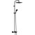 Душевая стойка с термостатом Hansgrohe Vernis Shape Showerpipe 240 1jet 26900670, черный матовый -  Душевая стойка с термостатом Hansgrohe Vernis Shape Showerpipe 240 1jet 26900670, черный матовый фото