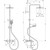 Душевая стойка с термостатом Hansgrohe Vernis Shape Showerpipe 240 1jet 26900670, черный матовый - 2 Душевая стойка с термостатом Hansgrohe Vernis Shape Showerpipe 240 1jet 26900670, черный матовый фото 2