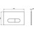 Кнопка смыва Ideal Standard Oleas M1 SmartFlush R0117AC, белый фото 3