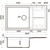 Кухонная мойка Omoikiri Sumi 86A GR 4997106, leningrad grey, Цвет производителя: Leningrad grey - 2 Кухонная мойка Omoikiri Sumi 86A GR 4997106, leningrad grey, Цвет производителя: Leningrad grey фото 2