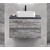 Тумба подвесная со столешницей Cezares MOLVENO 46-80-2C-SO-LG 80 см, Legno Grigio/Marmo Nero Opaco фото 