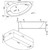 Ванна акриловая 170*110 Bas ЛАГУНА L - 5 Ванна акриловая 170*110 Bas ЛАГУНА L фото 5