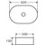 Раковина-чаша Azario 52 см AZ-1048 фото 3