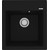 Кухонная мойка Lemark Hanka 450 9910007, антрацит, Цвет производителя: антрацит фото 