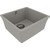 Кухонная мойка Lemark Sinara 440-U 9910069, грей, Цвет производителя: грей фото 2