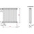 Радиатор Zehnder Charleston Completto 3050 580х500 мм (12 секций) нижнее подключение фото 4