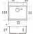 Кухонная мойка Omoikiri Kitagawa 51 WH 4993309, белый, Цвет производителя: белый - 2 Кухонная мойка Omoikiri Kitagawa 51 WH 4993309, белый, Цвет производителя: белый фото 2
