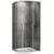 Душевое ограждение Abber Schwarzer Diamant 90 см AG01090, хром/прозрачное фото 